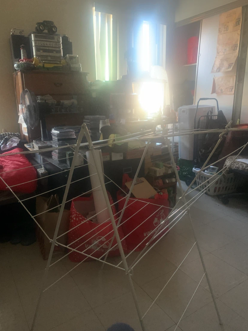 White A-Frame Drying Rack