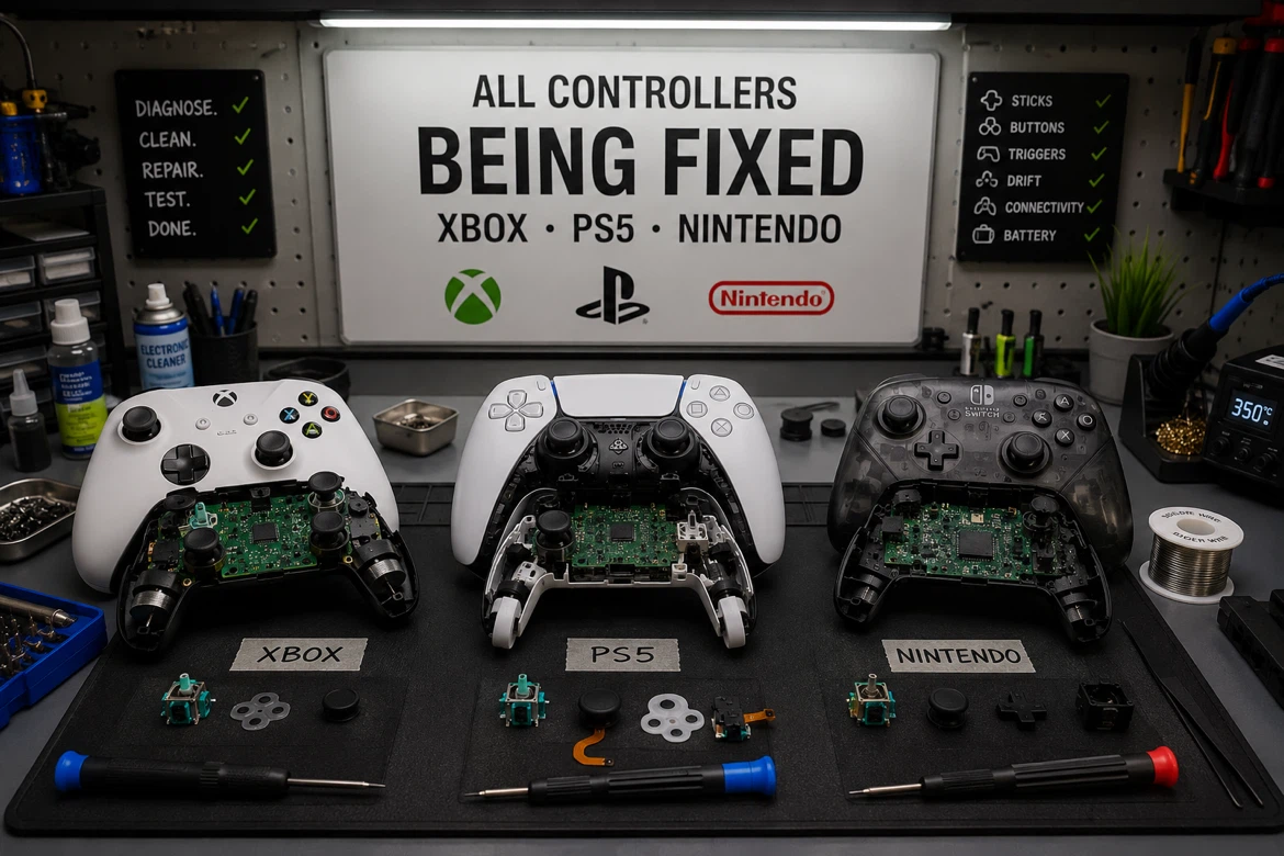 FIX CONTROLLERS