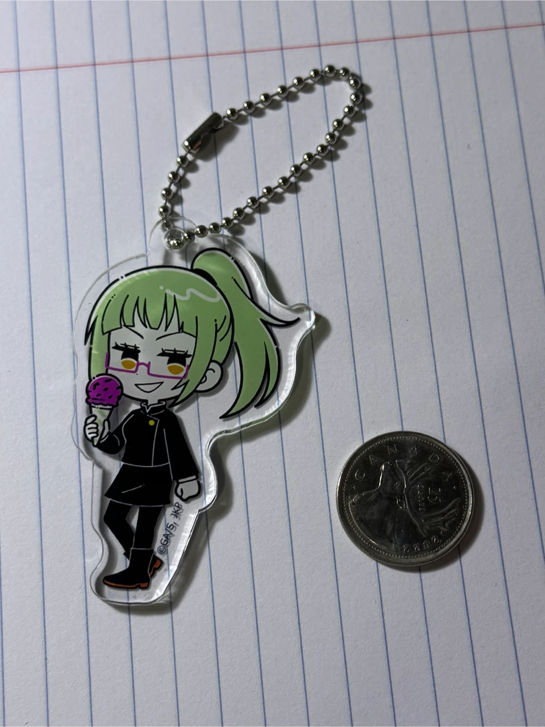 Jujutsu Kaisen Acrylic Keychain - Maki Zenin