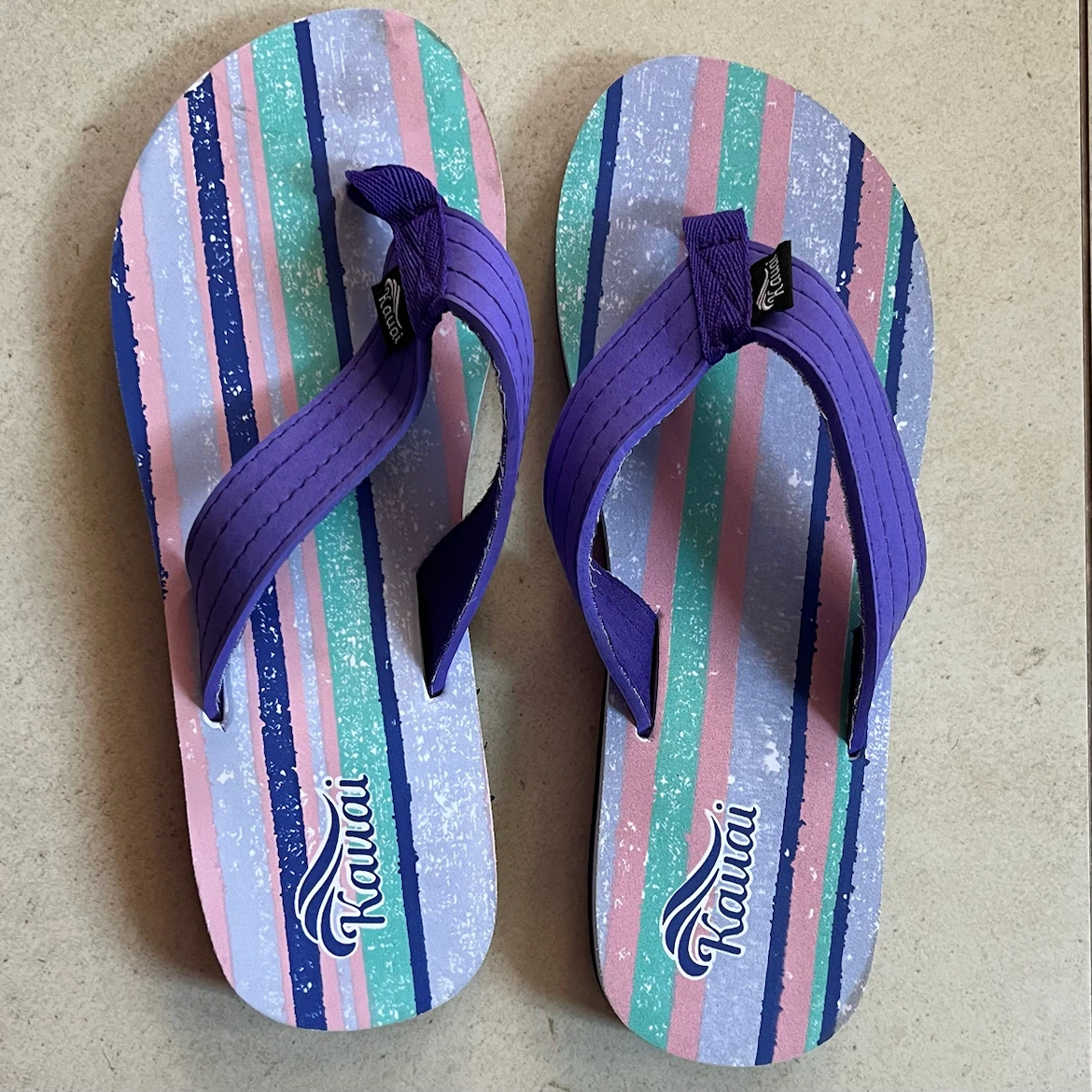 New Kauai Flip Flop Sandal Size 7-8