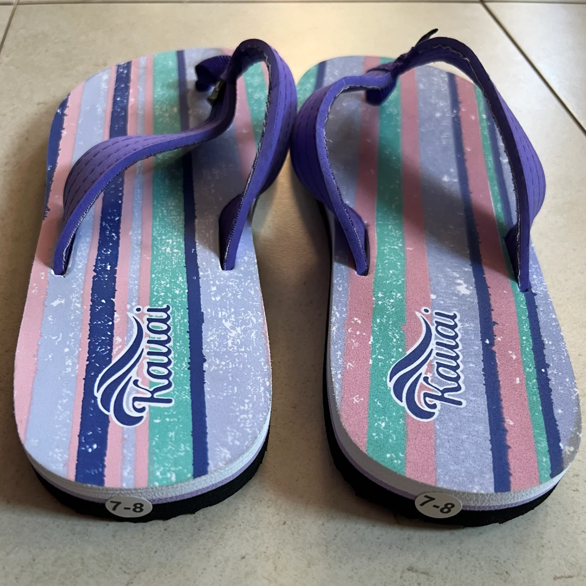 New Kauai Flip Flop Sandal Size 7-8 - photo 3