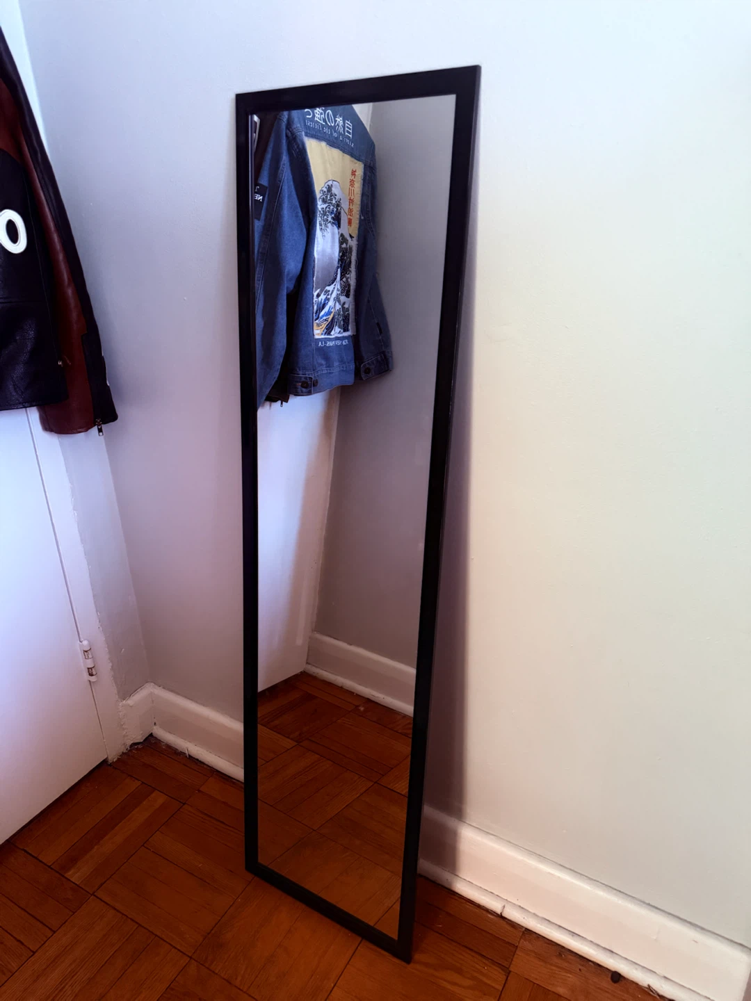 Full Length Standing Mirror - Black Frame