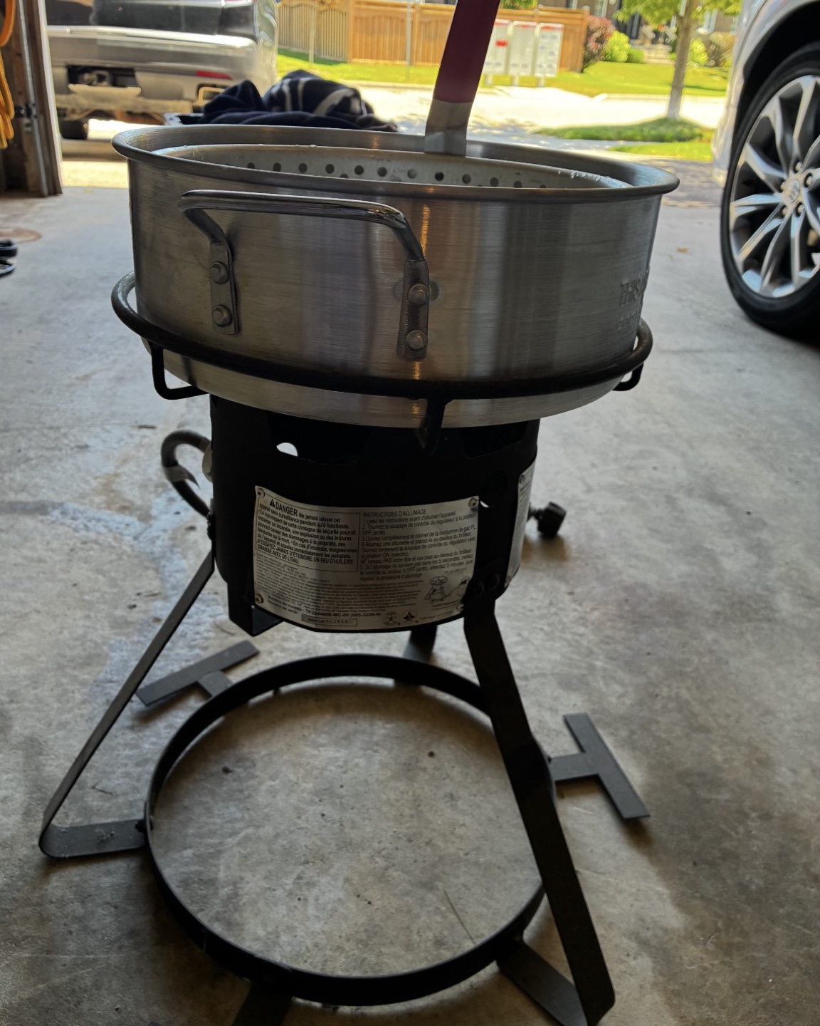 Fryer Pot with Stand