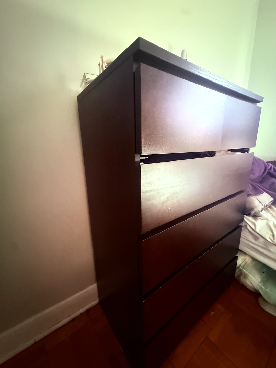 Dark Brown 6-Drawer Dresser (Pick up only) - photo 2