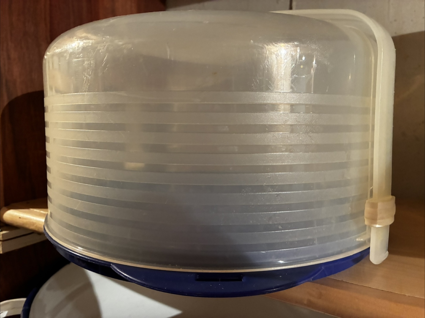 Plastic Cake Carrier or Storage Container