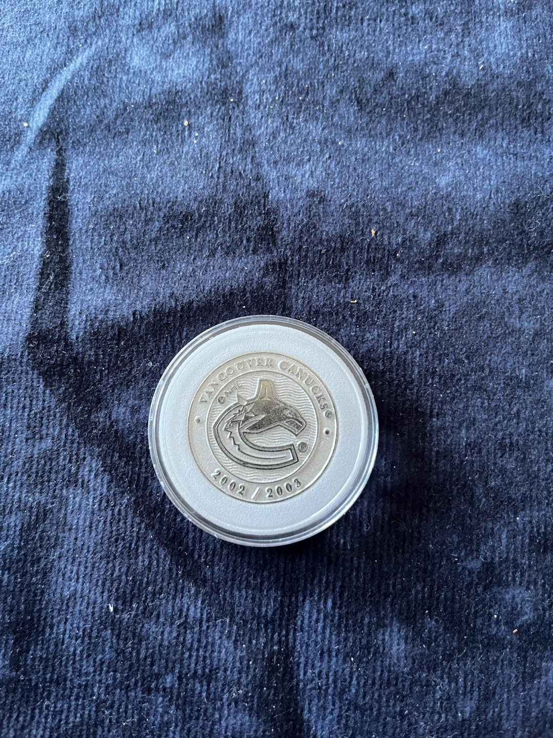 Vancouver Canucks Peter Skudra 2002-2003 Coin - photo 2