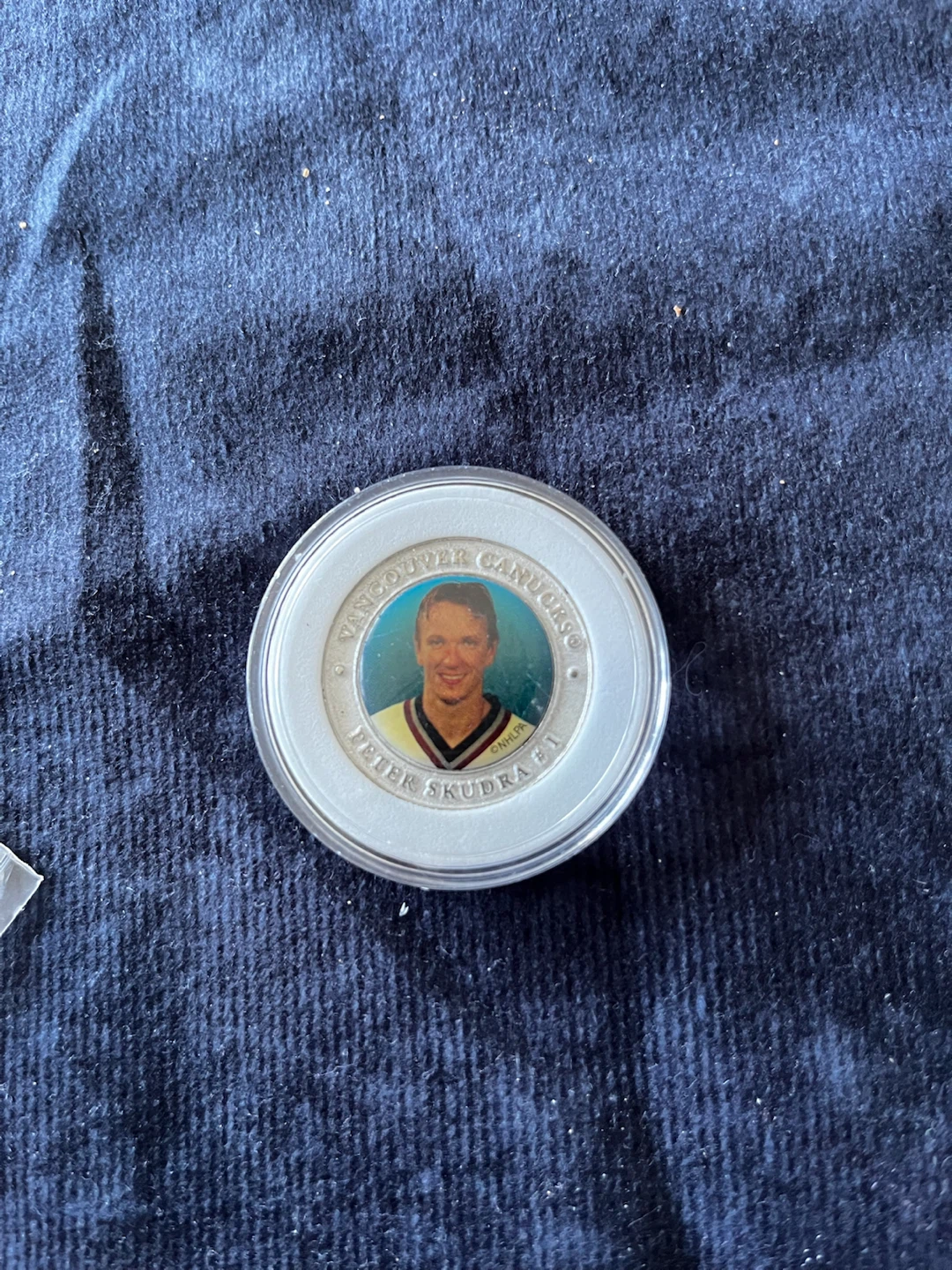 Vancouver Canucks Peter Skudra 2002-2003 Coin - photo 4