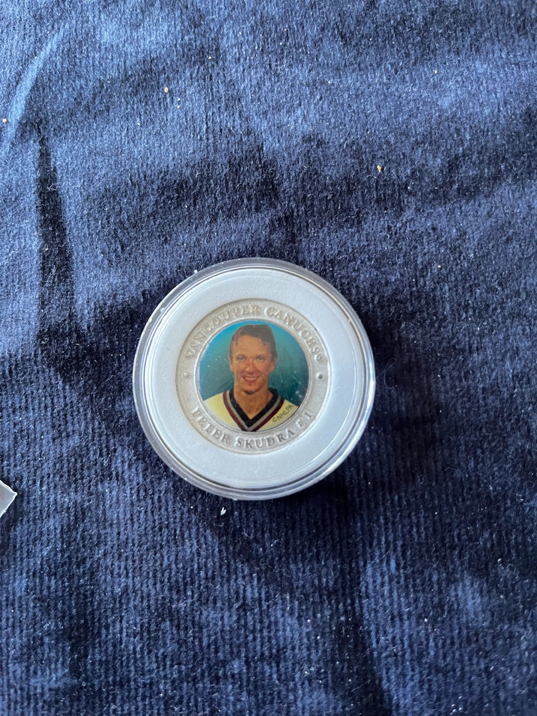 Vancouver Canucks Peter Skudra 2002-2003 Coin - photo 5