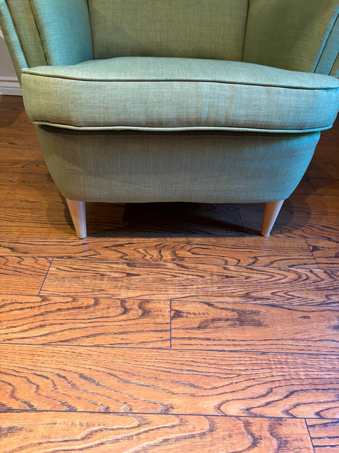 Green Wingback Accent Chair - photo 3