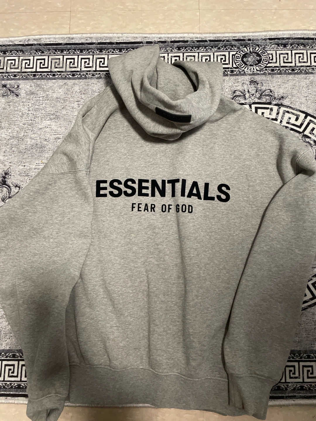 ESSENTIALS Fear of God Hoodie Grey Size S