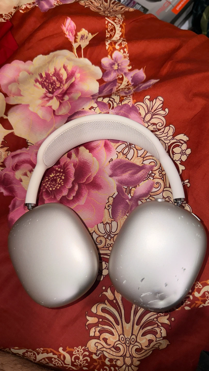 Apple AirPods Max Silver Over-Ear Headphones - photo 2