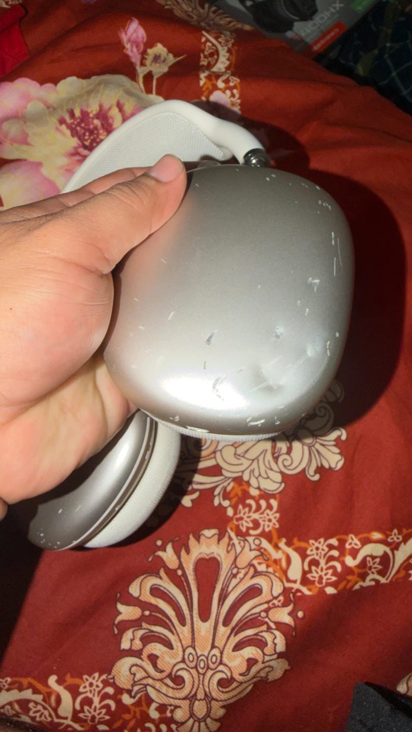 Apple AirPods Max Silver Over-Ear Headphones - photo 4
