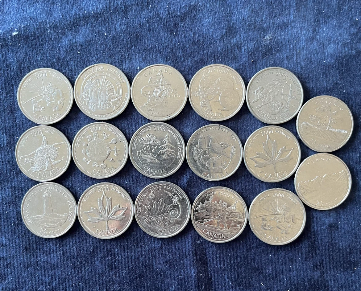 Comimortave  🇨🇦 17 coins ten dollars Quarters - photo 4