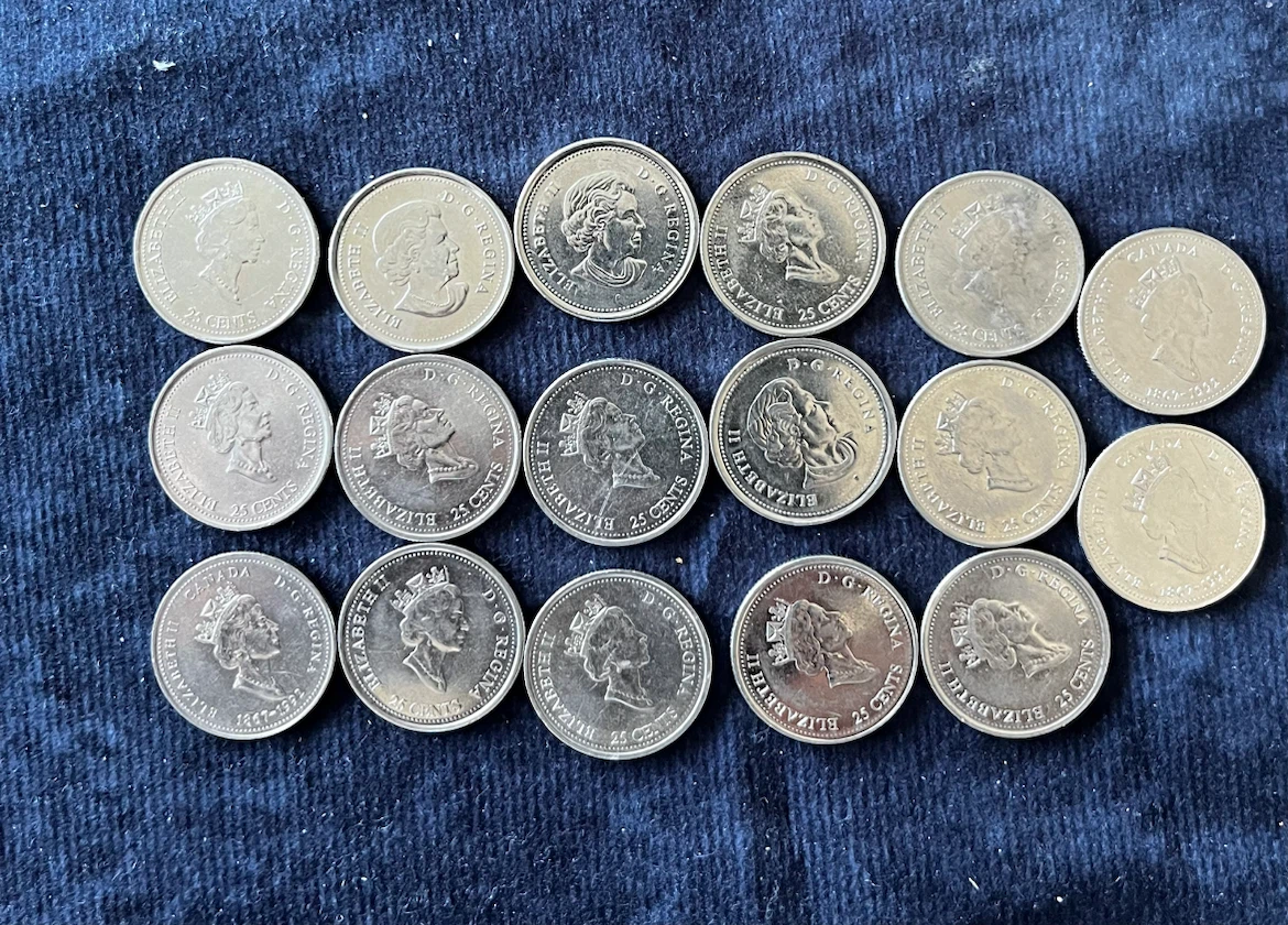 Comimortave  🇨🇦 17 coins ten dollars Quarters - photo 5