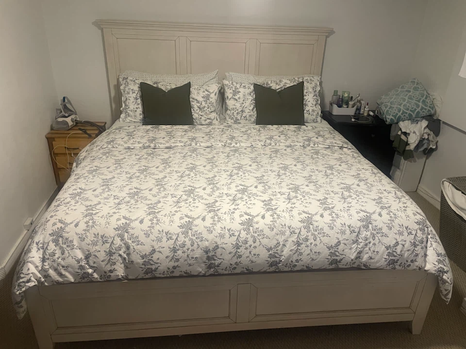 King Size wood frame with 6 drawers - photo 5