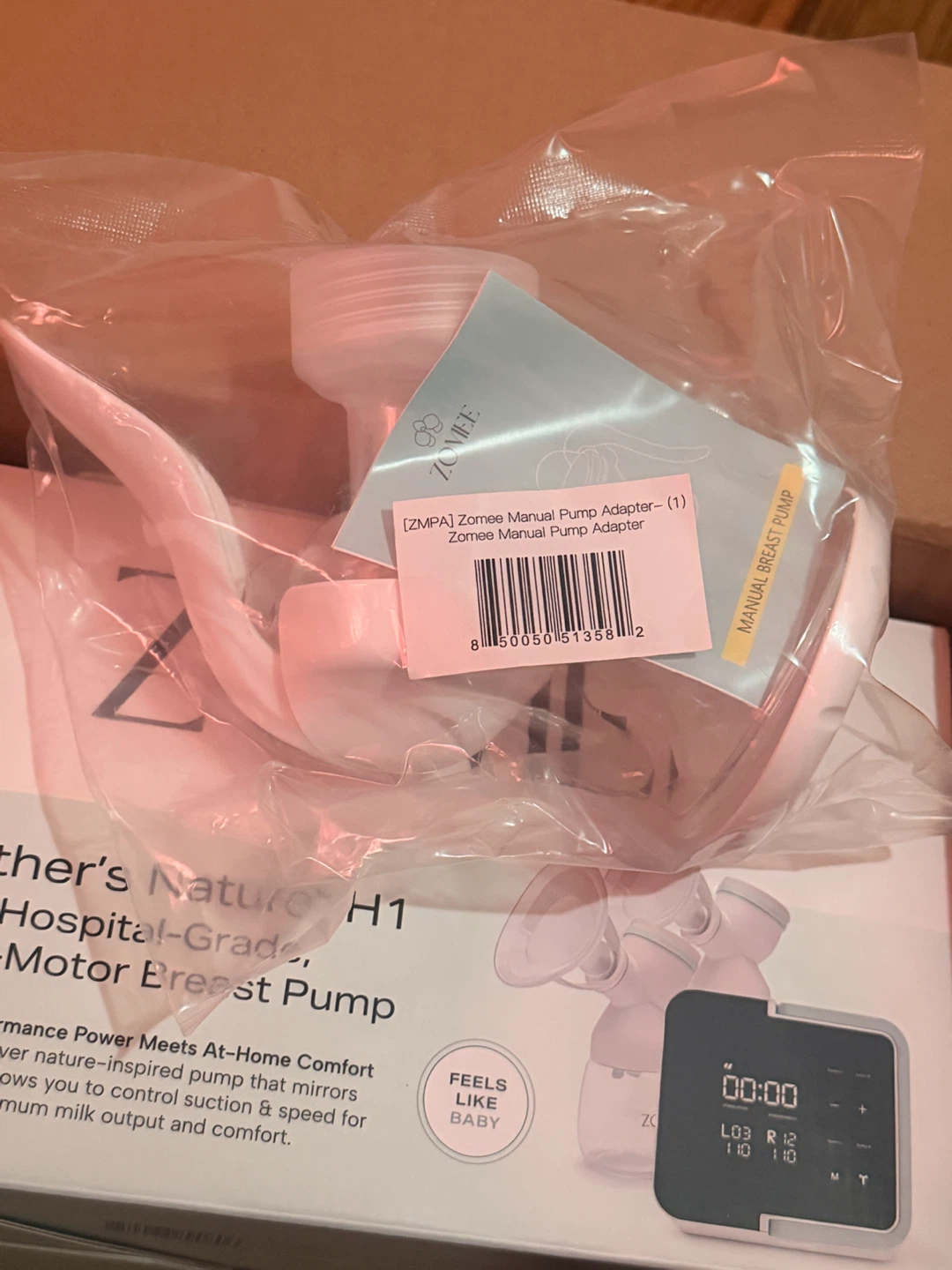 Zomee Mother's Nature H1 Hospital-Grade Dual-Motor Breast Pump - photo 2