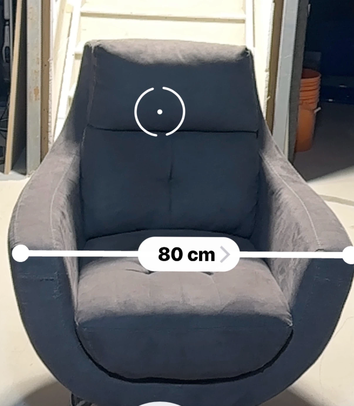 Grey Swivel Armchair - photo 3