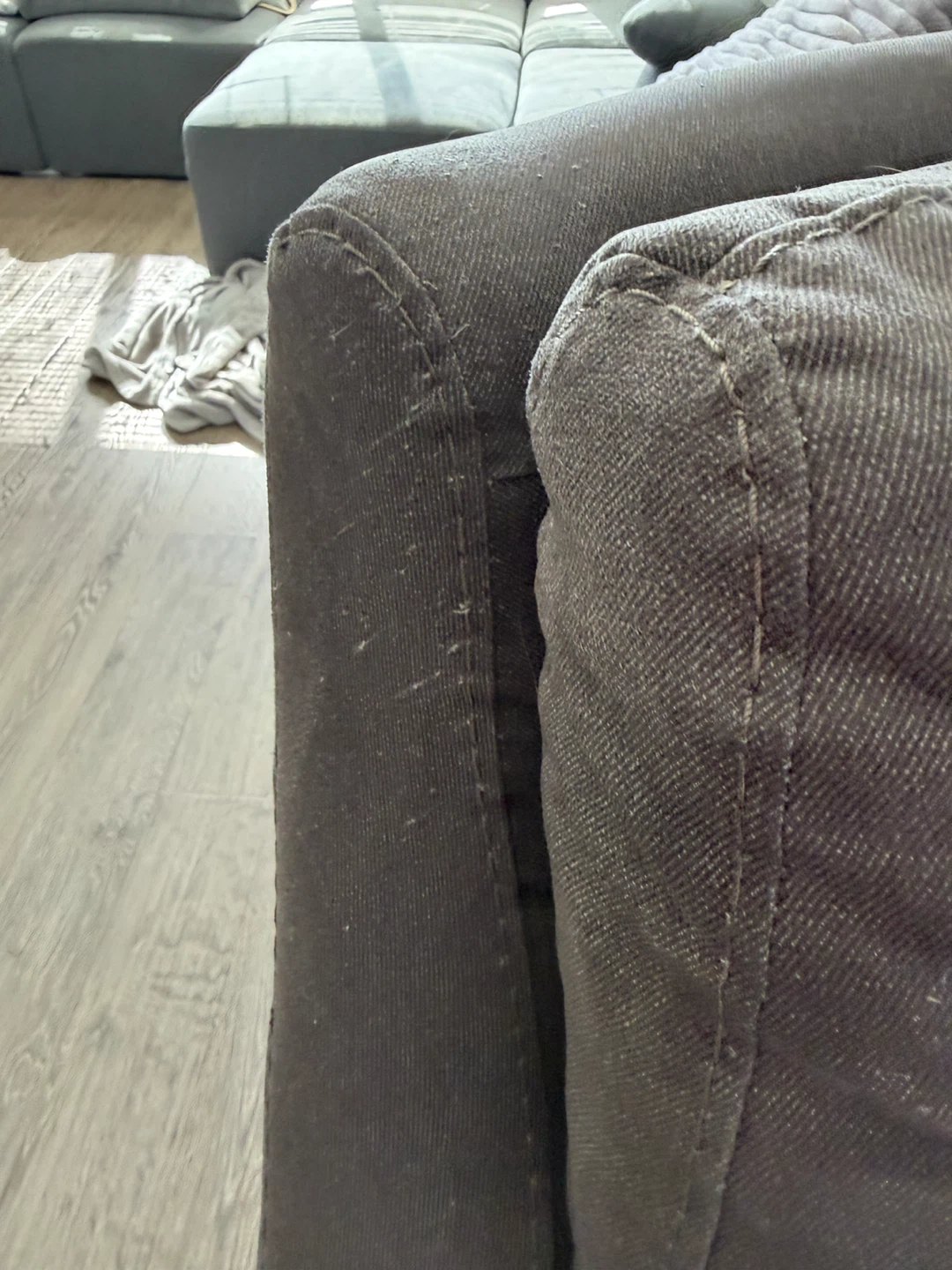 Grey Swivel Armchair - photo 4