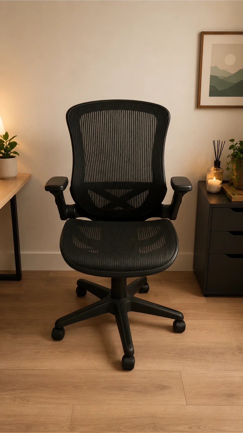Ergonomic Black Mesh Office Chair