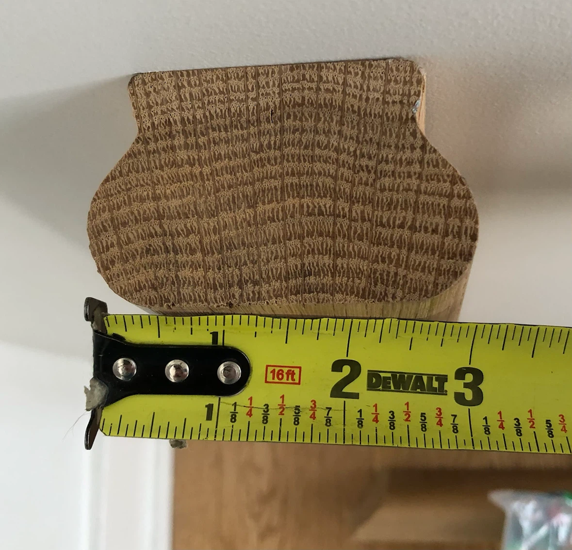 Wooden Handrail Sections and Brackets