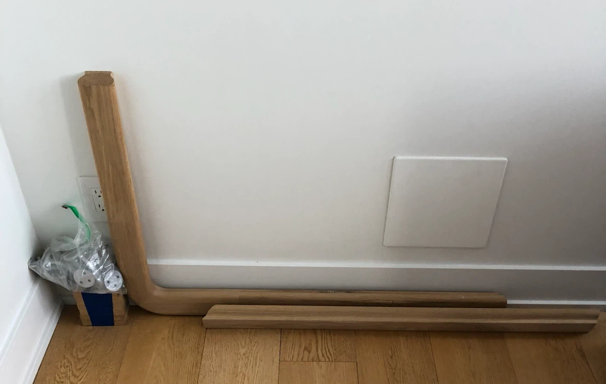 Wooden Handrail Sections and Brackets - photo 4
