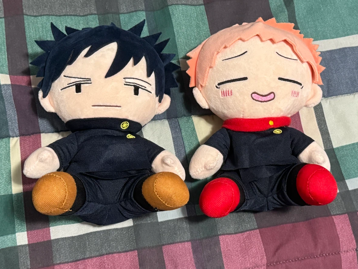 Yuji Itadori and Megumi Fushiguro Plushies Jujutsu Kaisen - photo 2