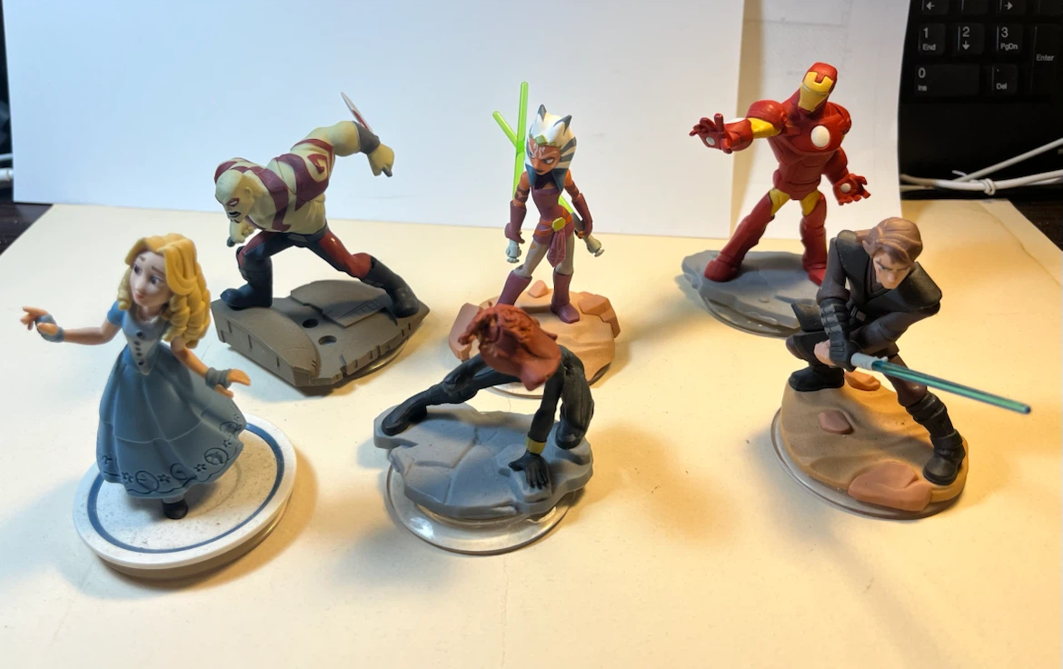 Disney Infinity Figures Collection