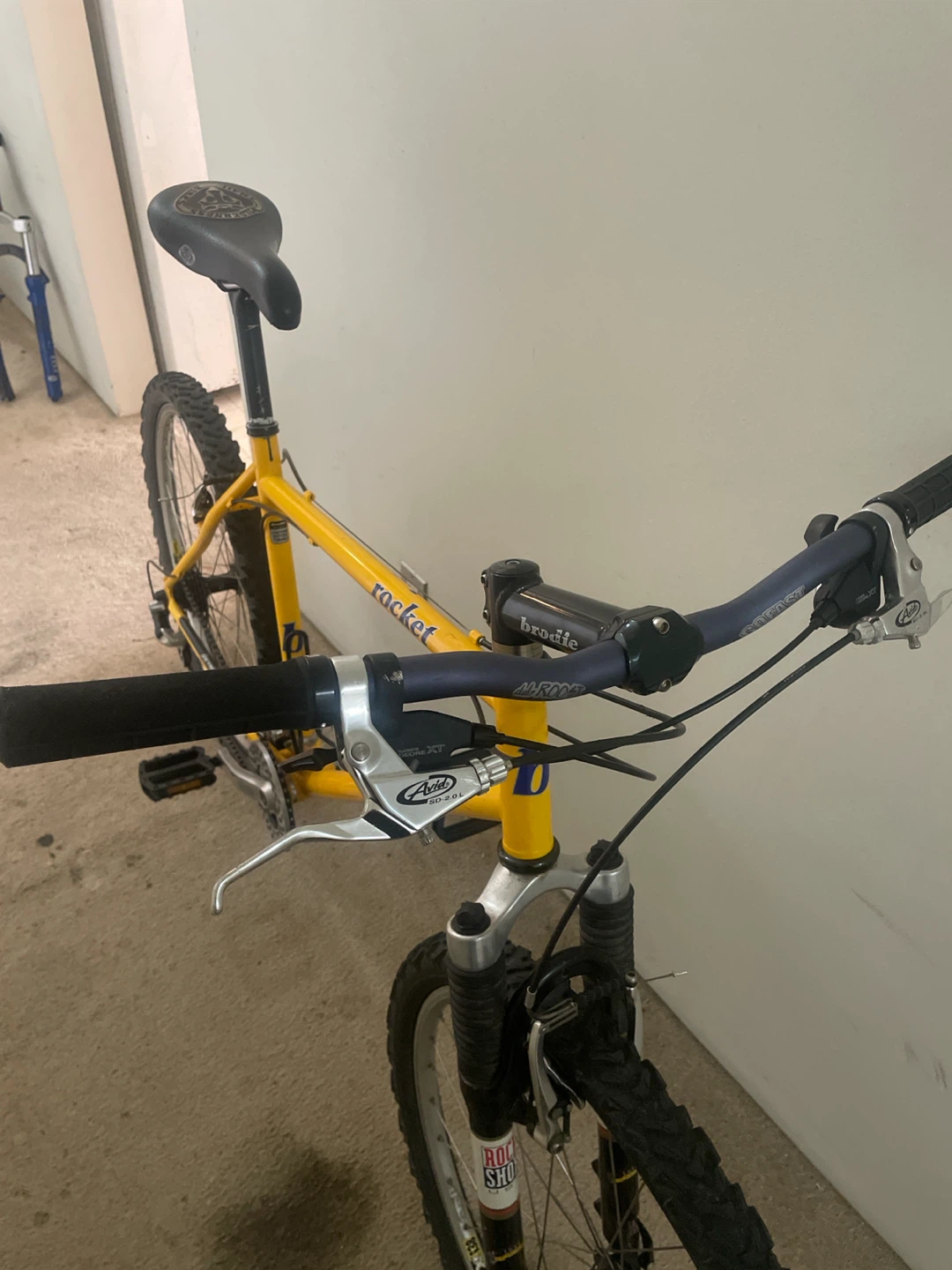 Yellow Brodie Rocket Mountain Bike - photo 5