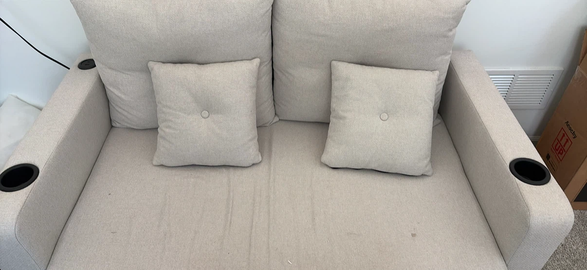 3-in-1 Convertible Sofa Bed Loveseat - photo 4