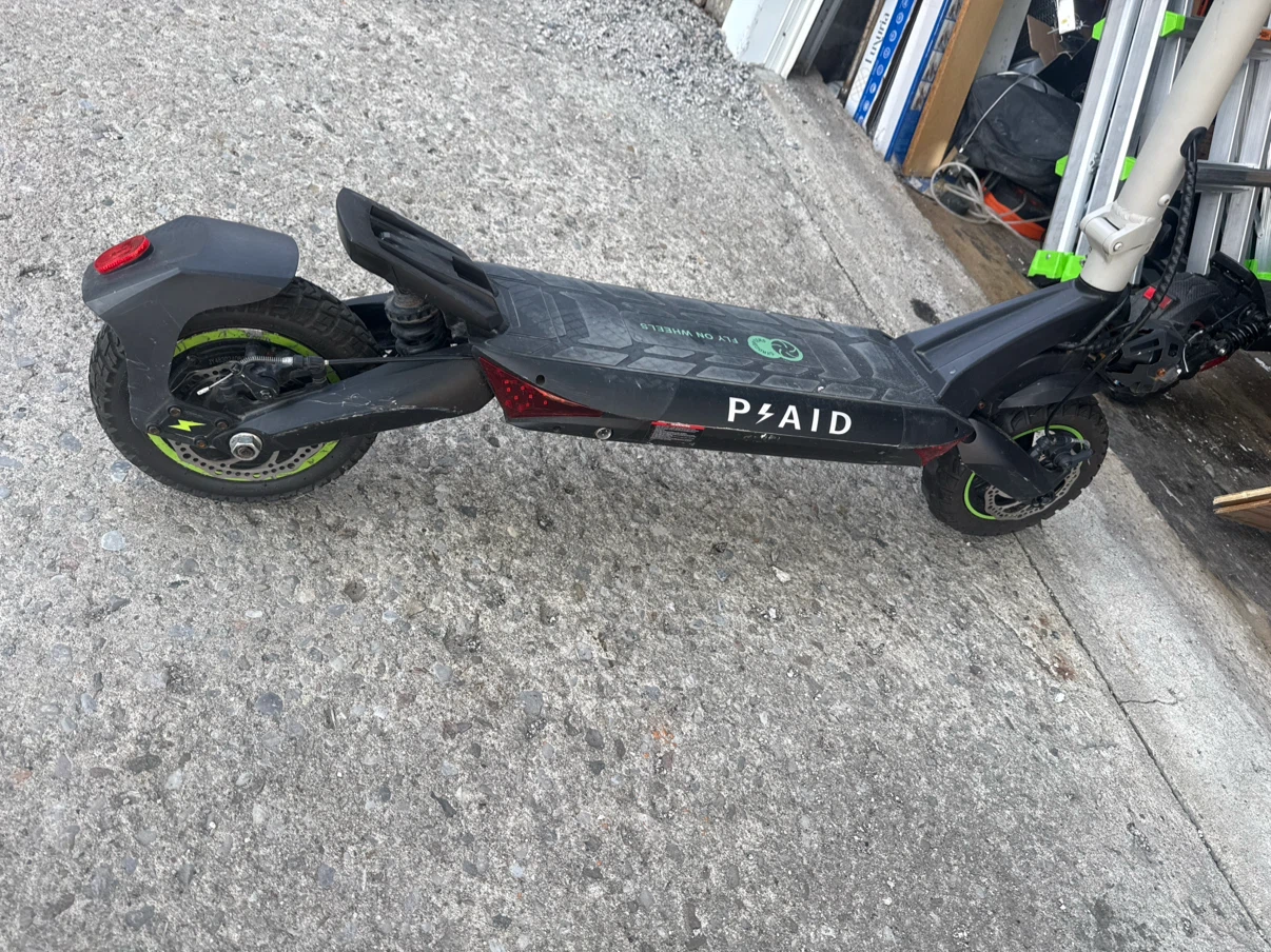 Plaid Electric Scooter - photo 3