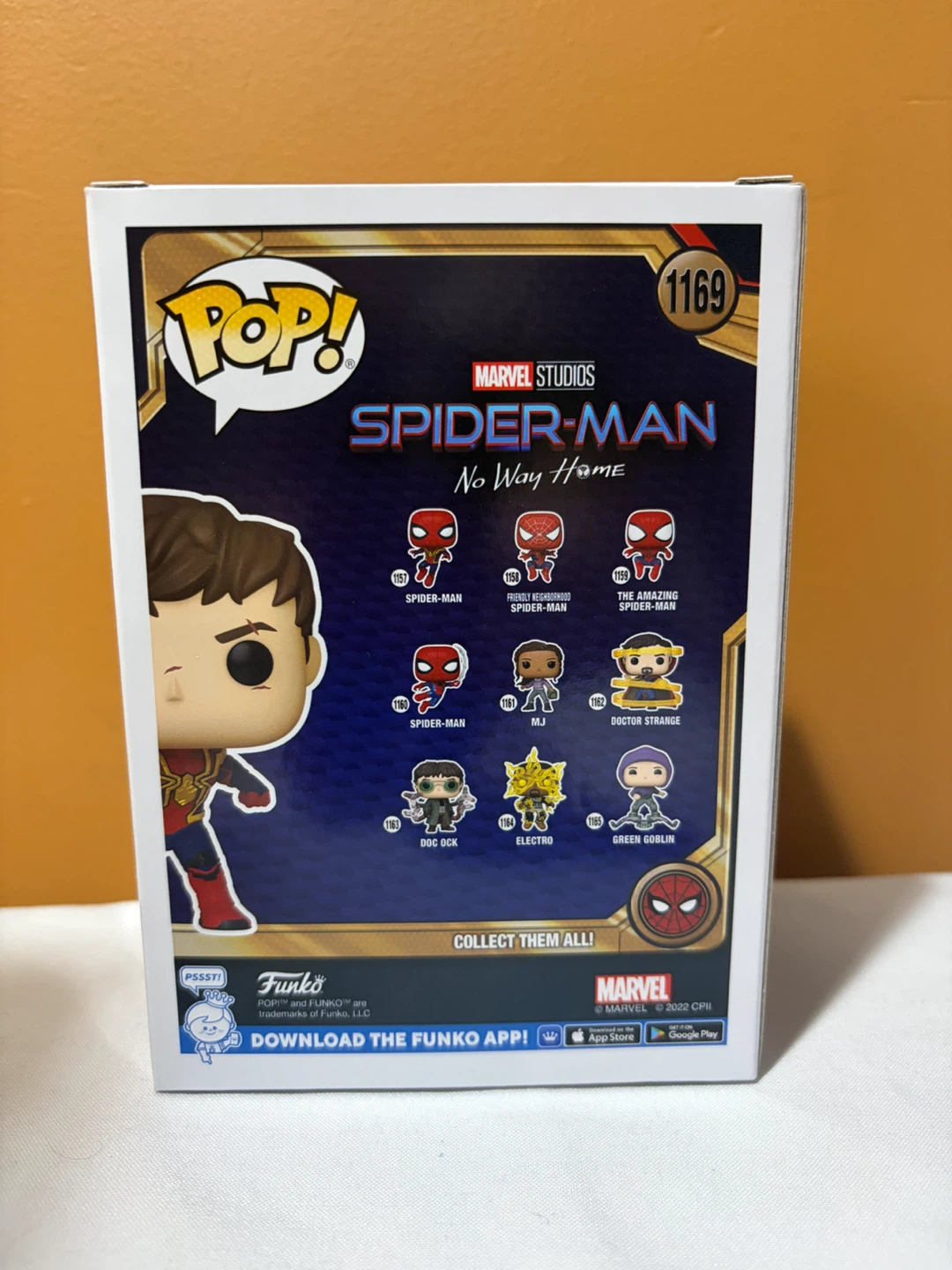 Spider-Man (Unmasked) Funko Pop! #1169 - Spider-Man: No Way Home - photo 2