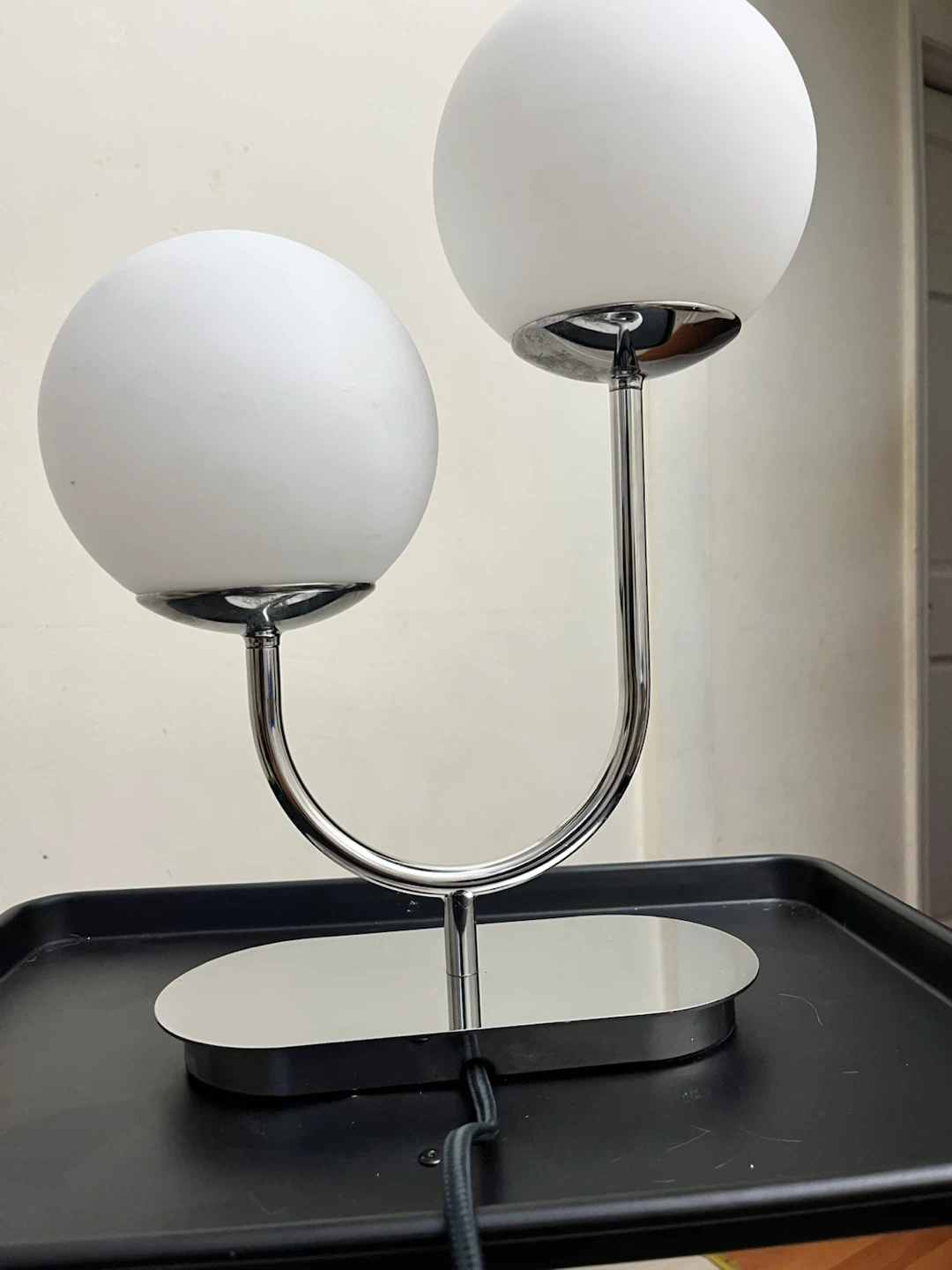 IKEA Modern Double Globe Table Lamp - photo 2