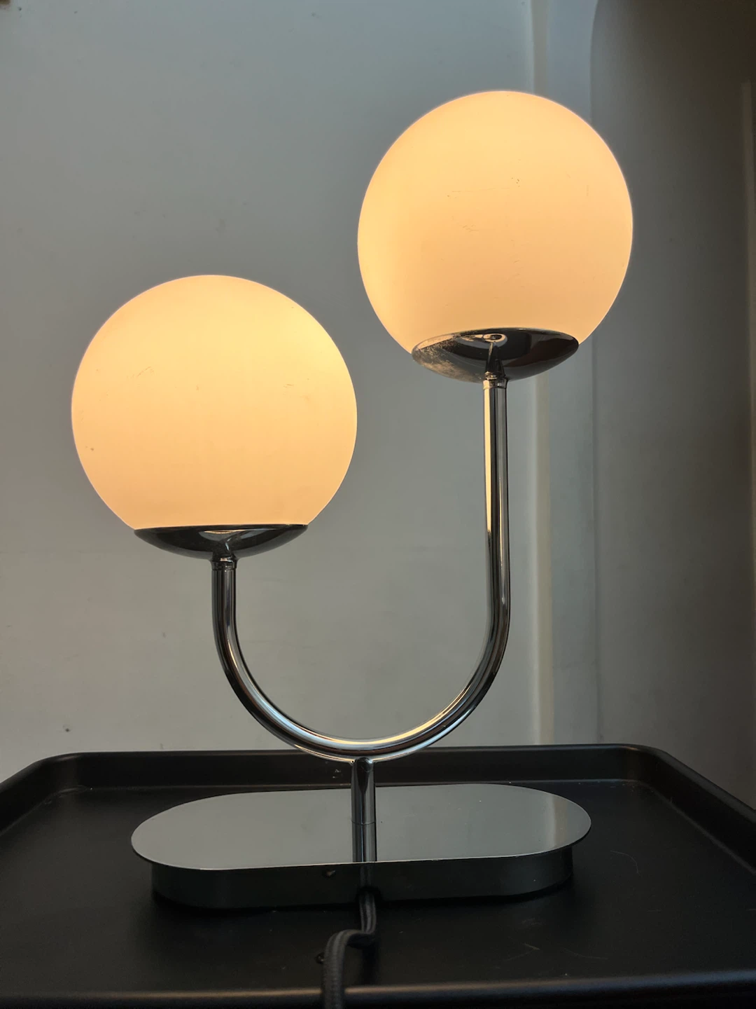 IKEA Modern Double Globe Table Lamp - photo 3