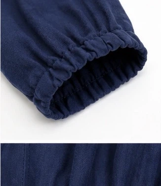Navy Blue Button-Up Midi Dress - photo 3