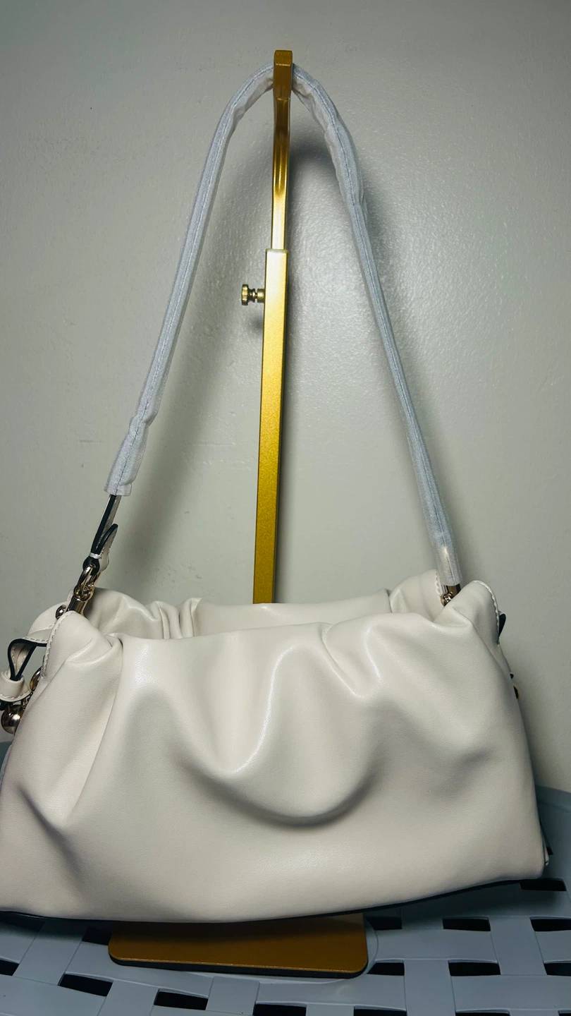 Coach White Faye Leather Shoulder Bag - photo 2