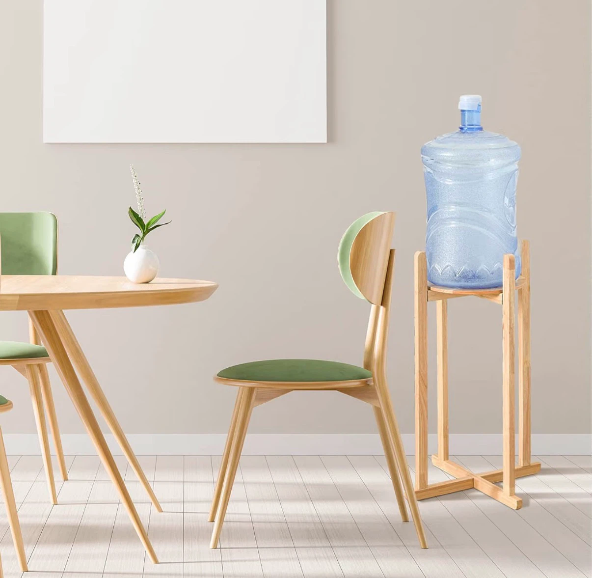 Wooden Water Bottle Stand - photo 3