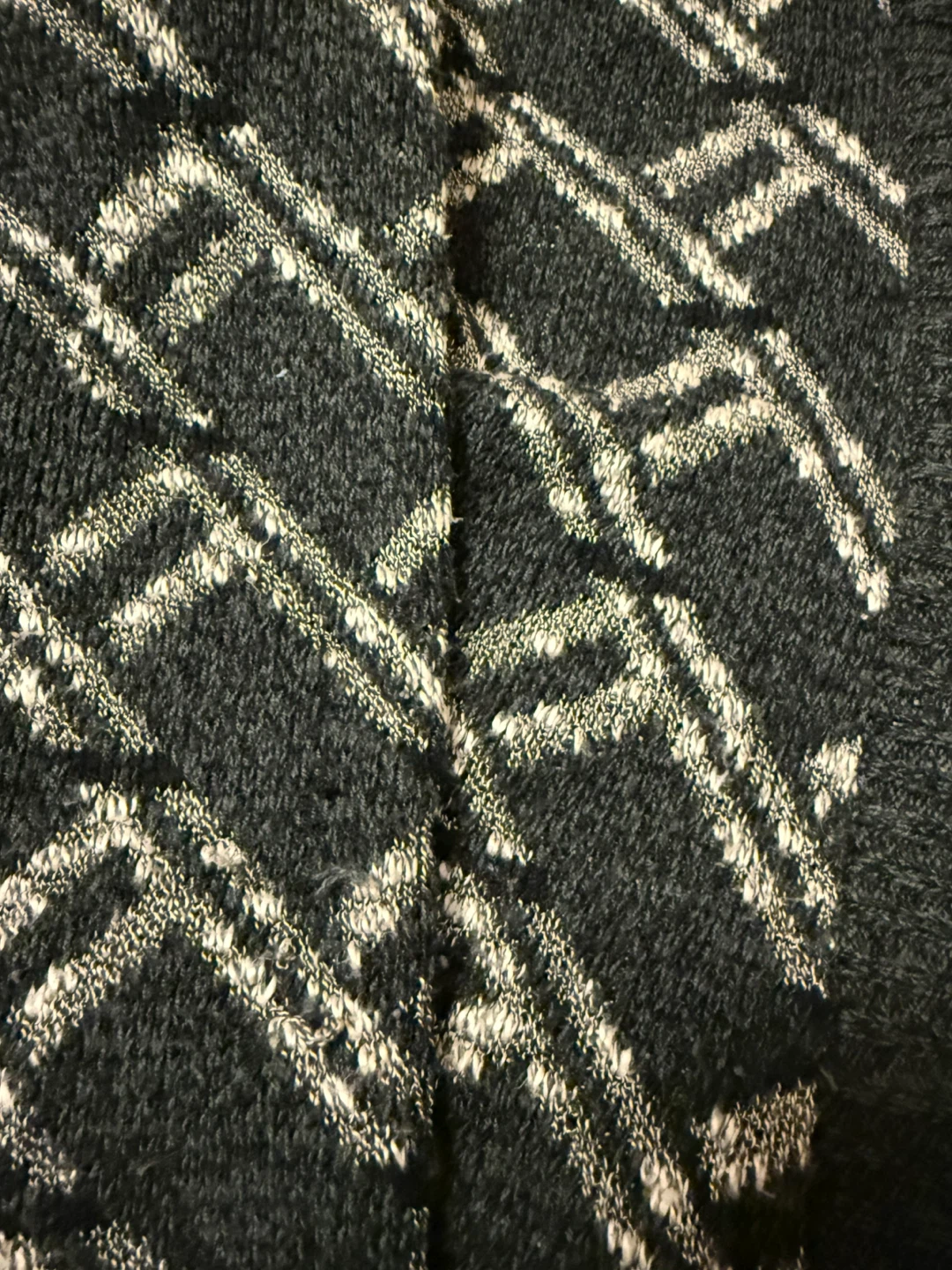 Vintage patterned cardigan - photo 3