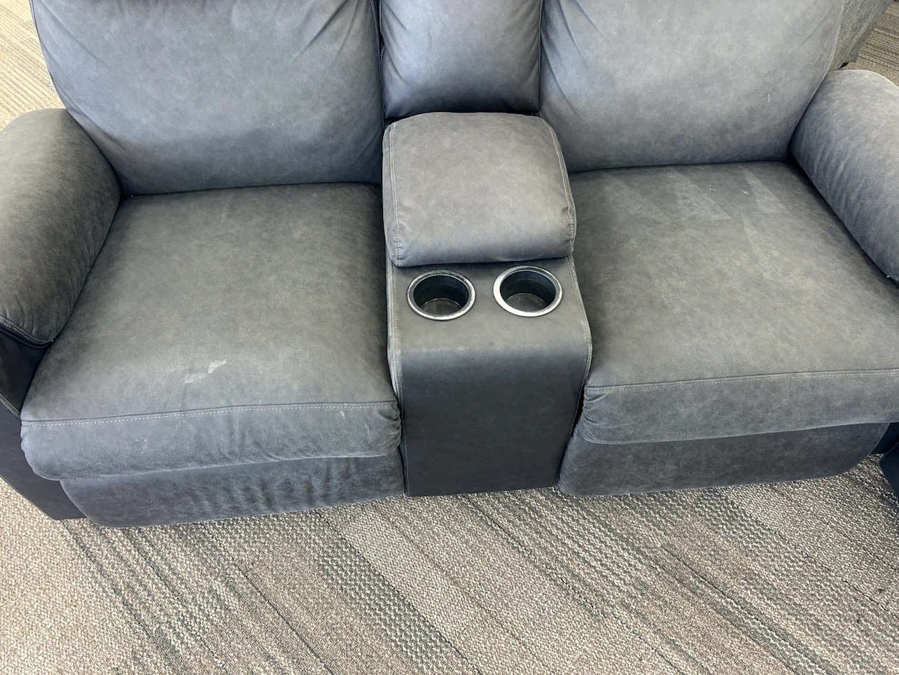 Power reclining sofa and loveseat - photo 4