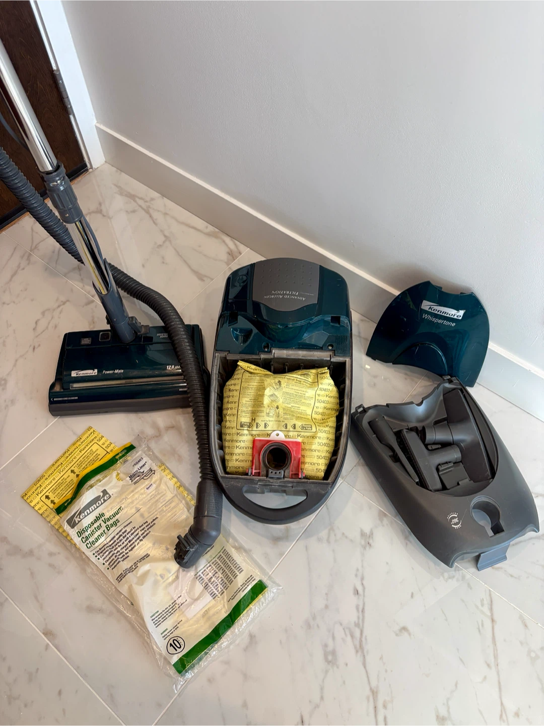 Kenmore WhisperTone Vacuum Cleaner, Attachments & spare parts