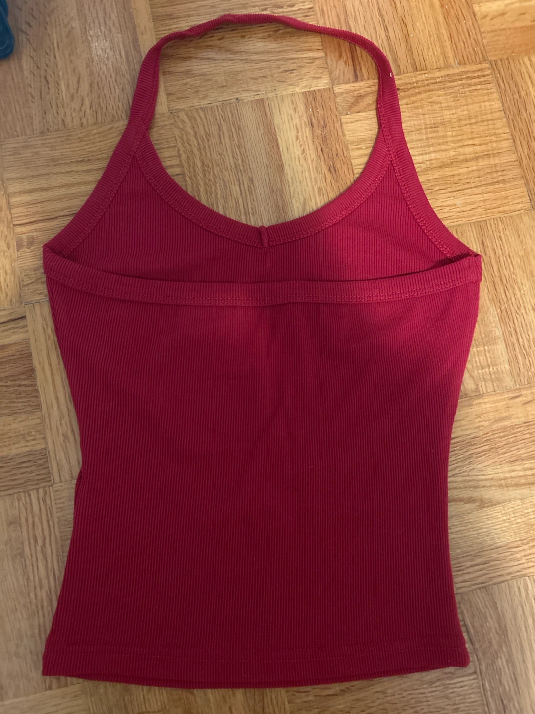 Red Halter Tank Top - photo 2