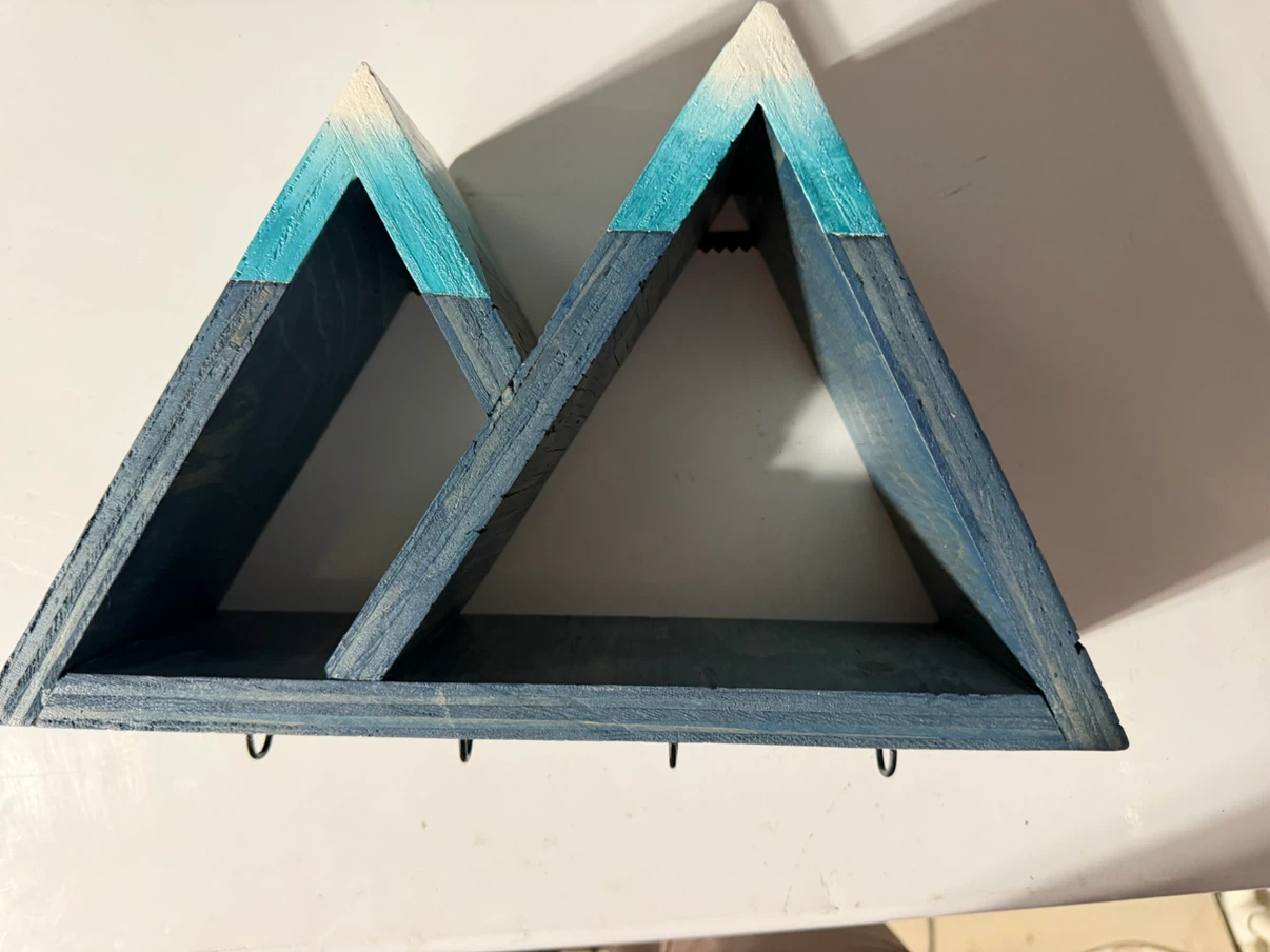 Wooden Mountain Shelf