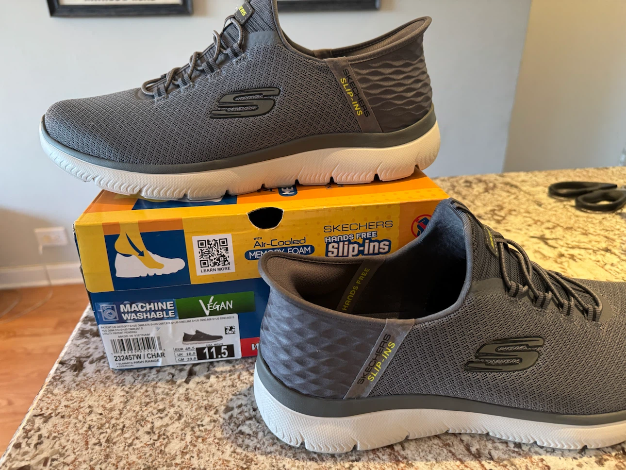 Grey Sketchers Slip In Sneakers - photo 3