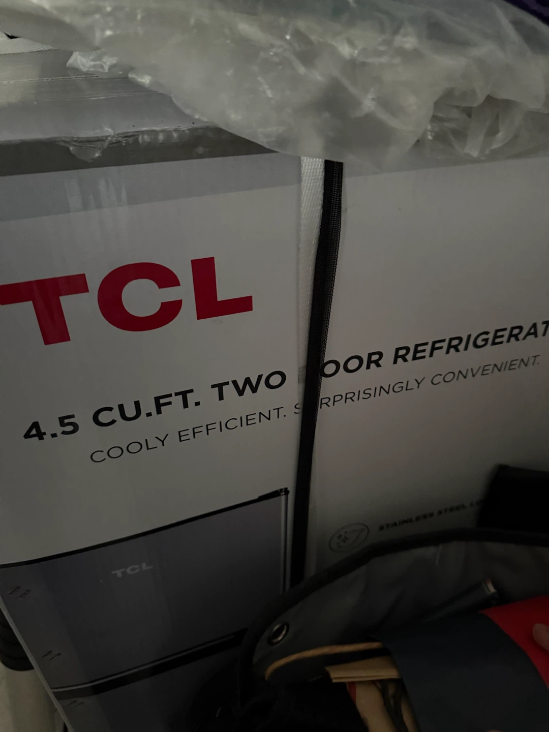 TCL 4.5 cu. ft. Two Door Refrigerator