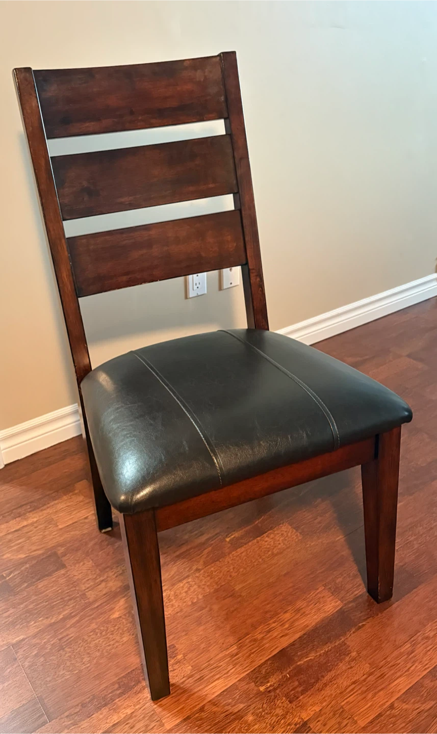 Ashley Furniture Side Chair - Rustic Finish (Set of 8) - photo 3