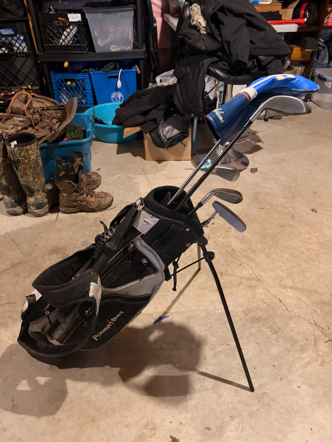 Adams Blue Junior Golf Set with Bag
