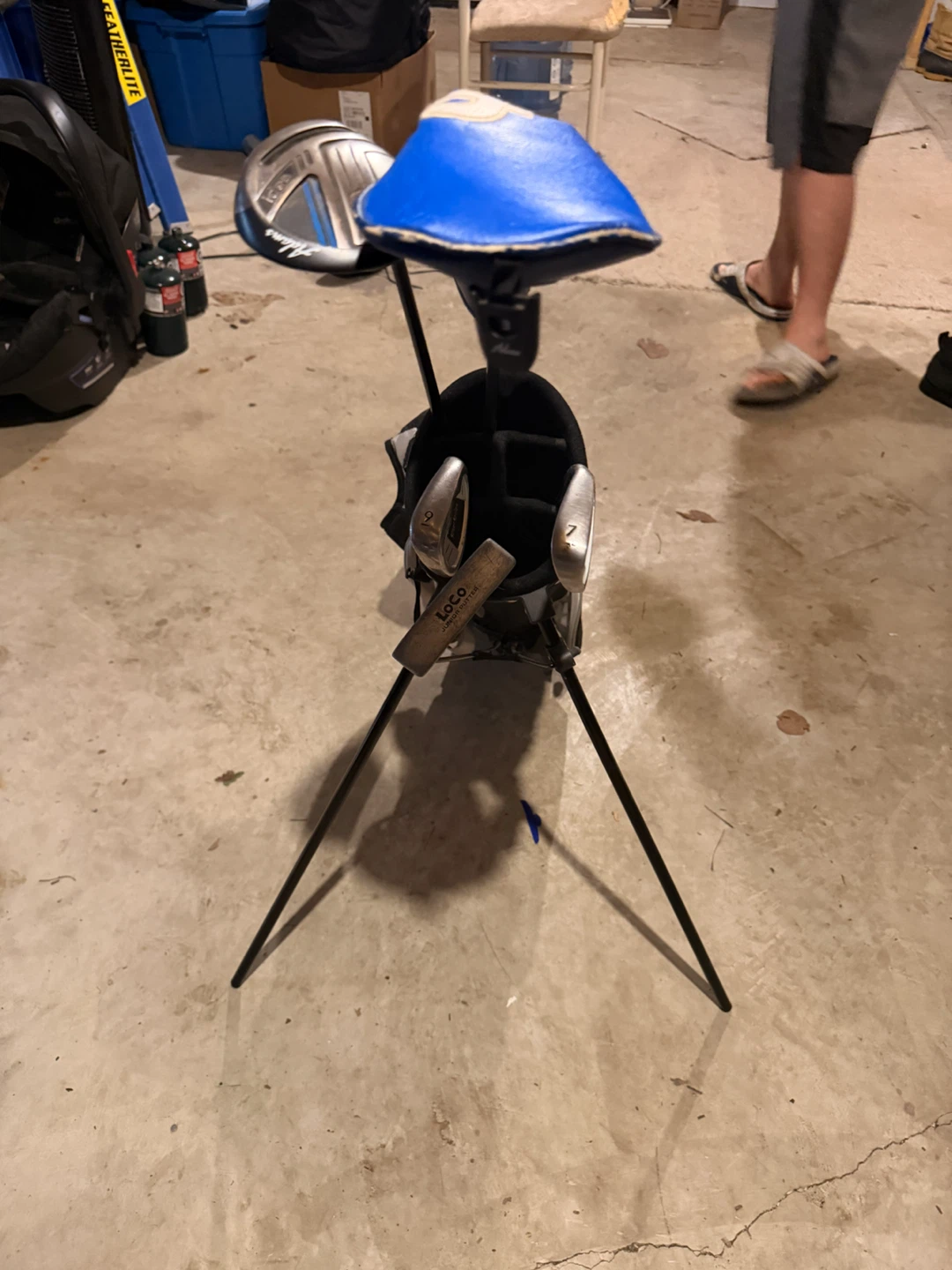 Adams Blue Junior Golf Set with Bag - photo 3