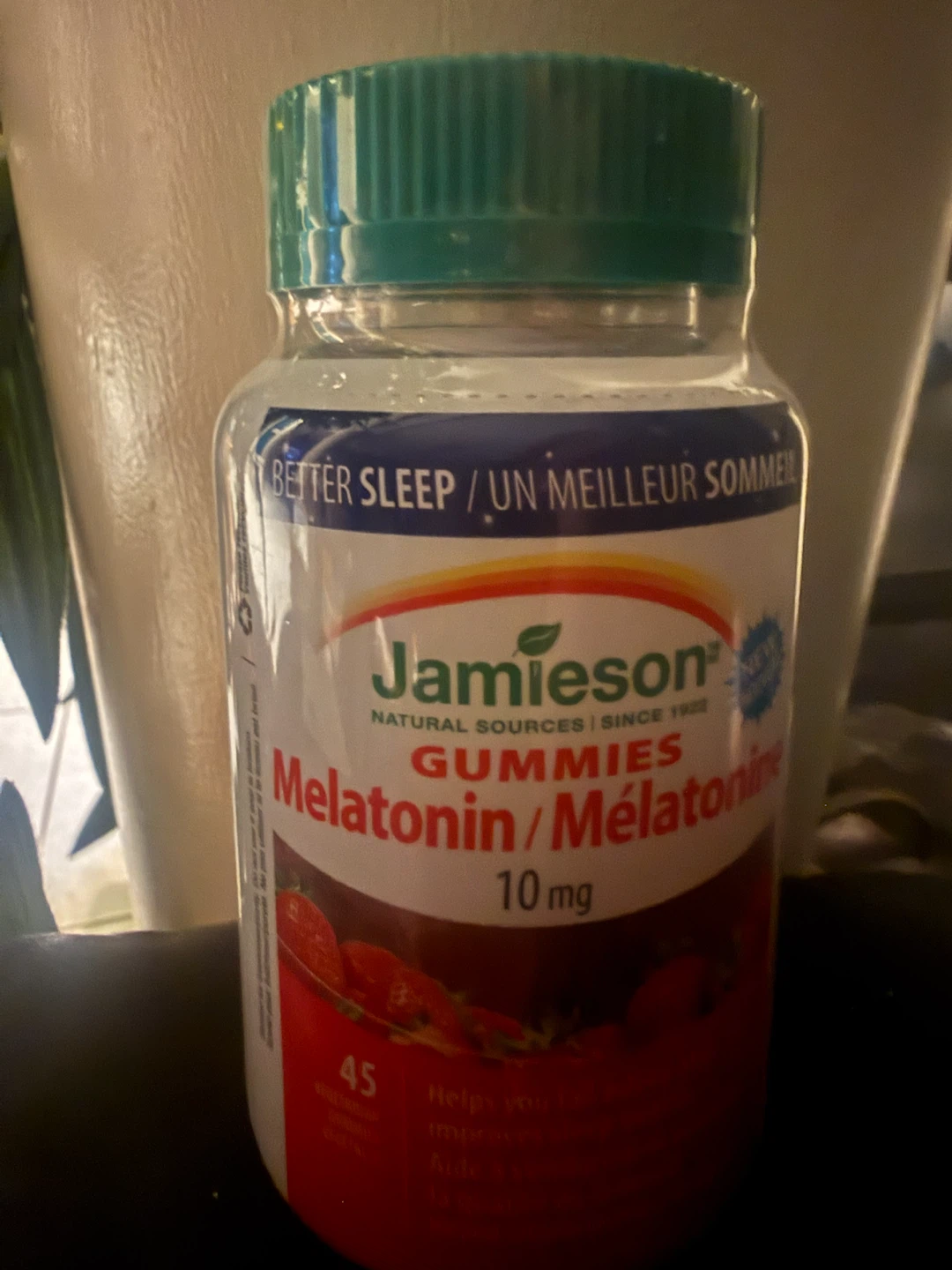 Jamieson Melatonin Gummies, 10 mg, Strawberry, 45 Count - photo 2