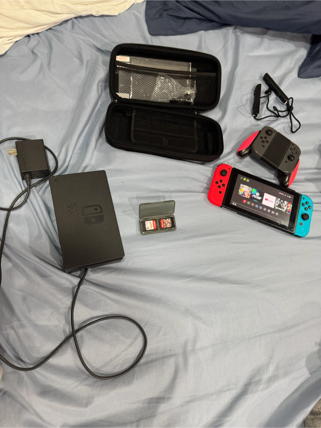 Nintendo Switch Console with Games and Accessories