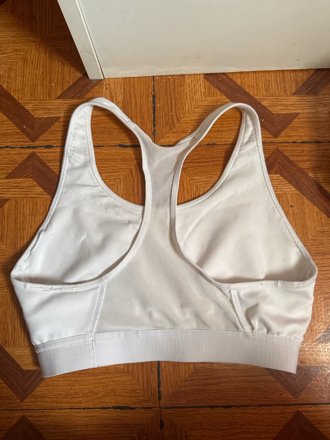 Adidas White Sports Bra - photo 2