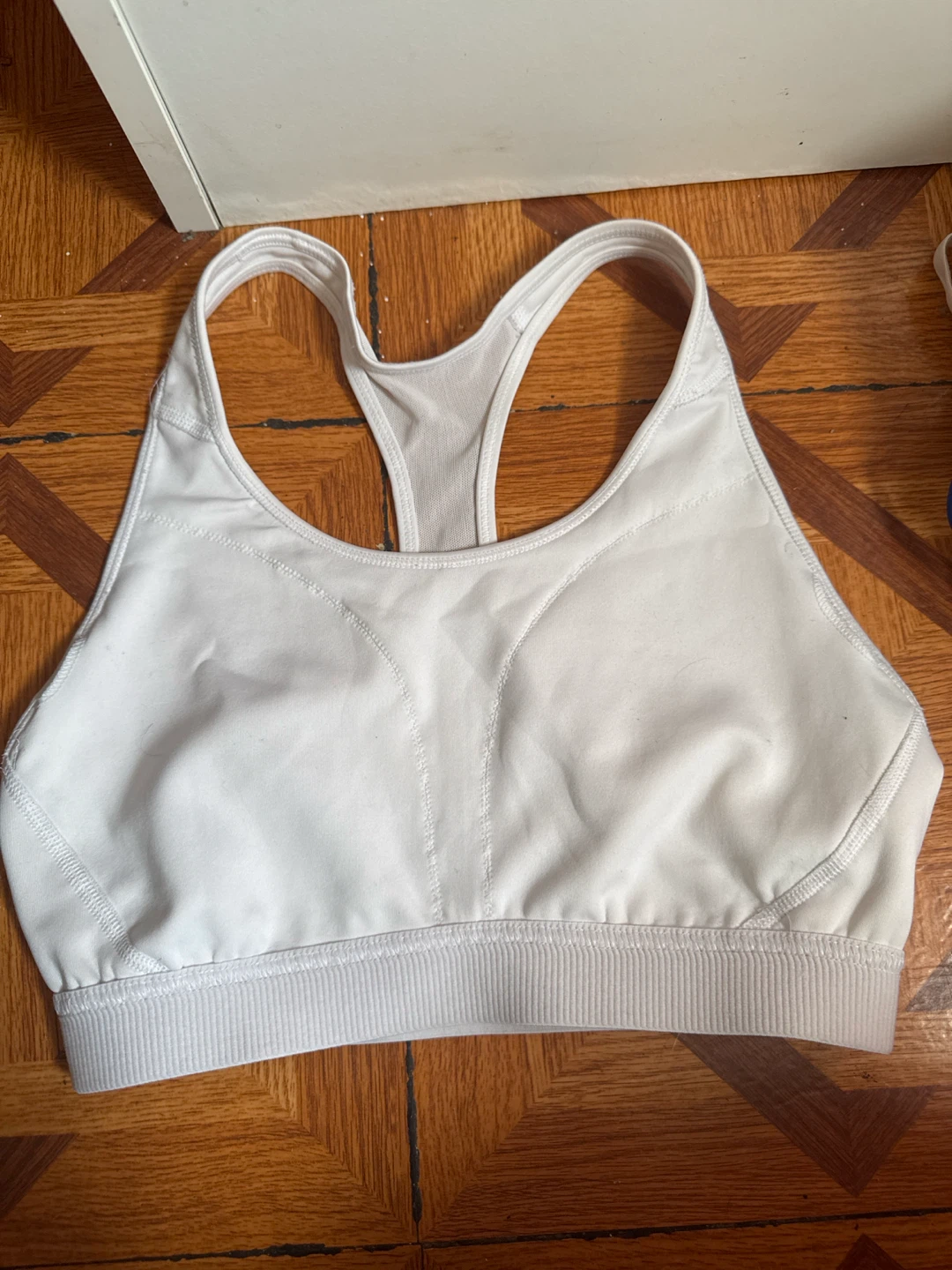 Adidas White Sports Bra - photo 3